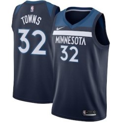Minessota Timberwolves Towns Azul