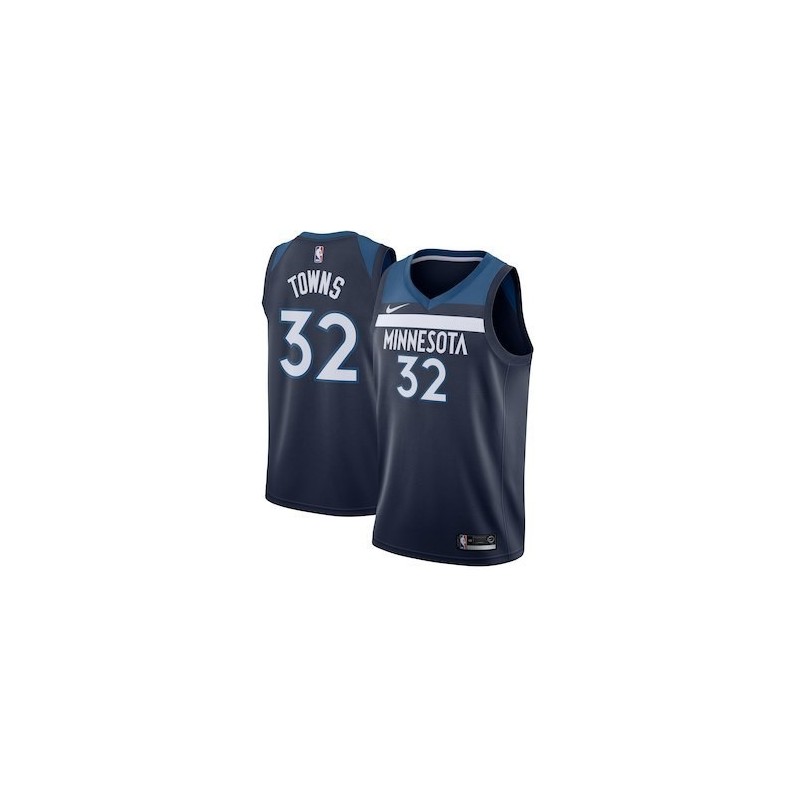 Minessota Timberwolves Towns Azul