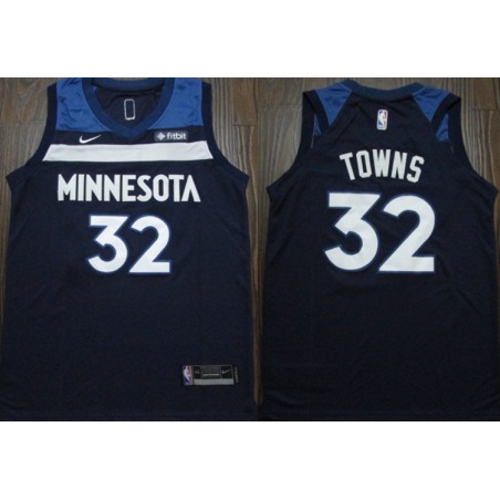 Minessota Timberwolves Towns Azul