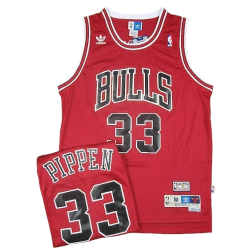 Camiseta Chicago Bulls Scottie Pippen Roja