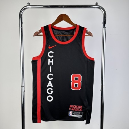 Camiseta Chicago Bulls City Editions 23/24 Serigrafiada