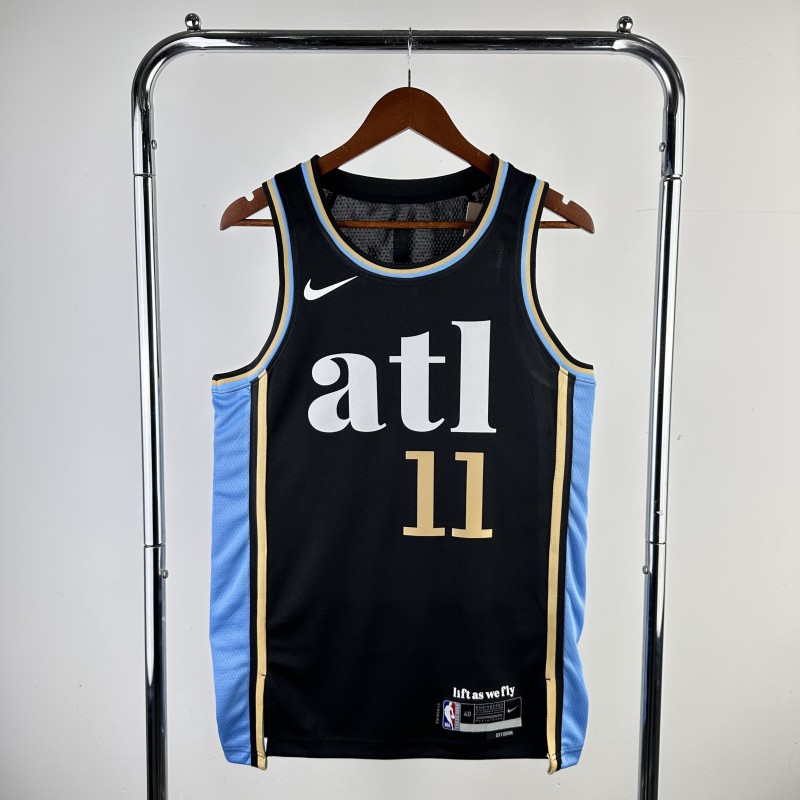 Camiseta Atlanta Hawks City Editions 23/24 Serigrafiada (Personalizable)