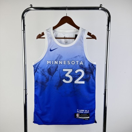 Camisetas Minnesota Timberwolves City Editions 23/24 Serigrafiada (Personalizable)