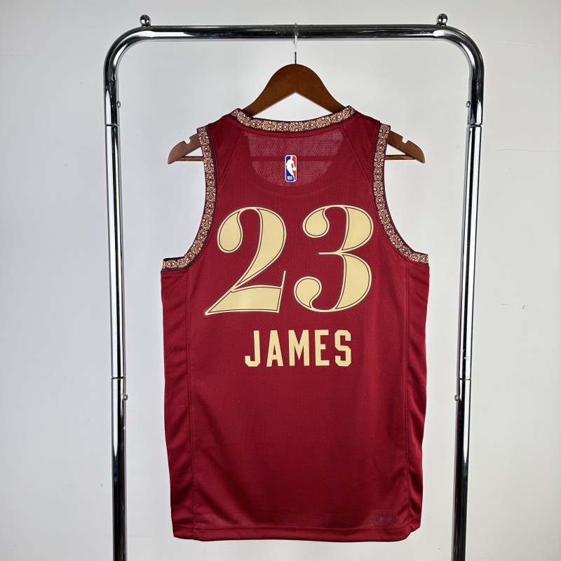 Camiseta Cleveland Cavaliers City Editions 23/24 Serigrafiada (Personalizable)