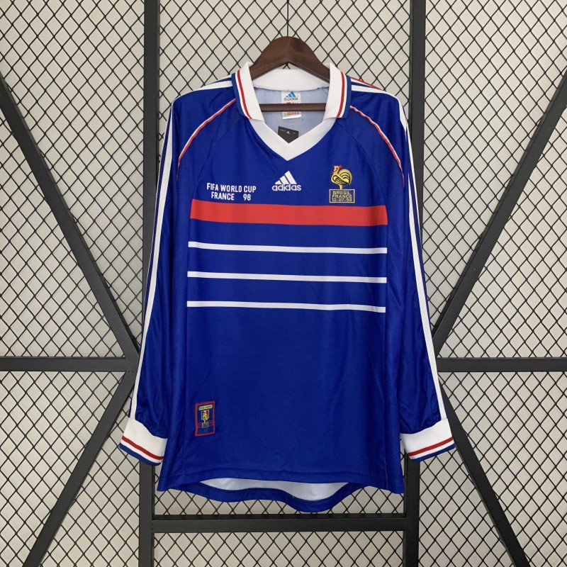 Camiseta Retro Francia Mundial 1998