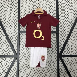 Camiseta Arsenal Visitante Retro 05/06 Niño