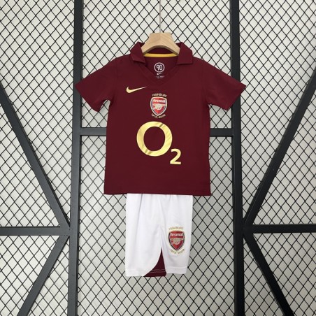 Camiseta Arsenal Visitante Retro 05/06 Niño
