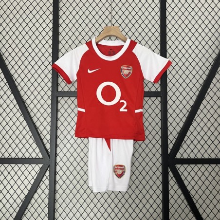 Camiseta Arsenal Local Retro 02/03 Niño