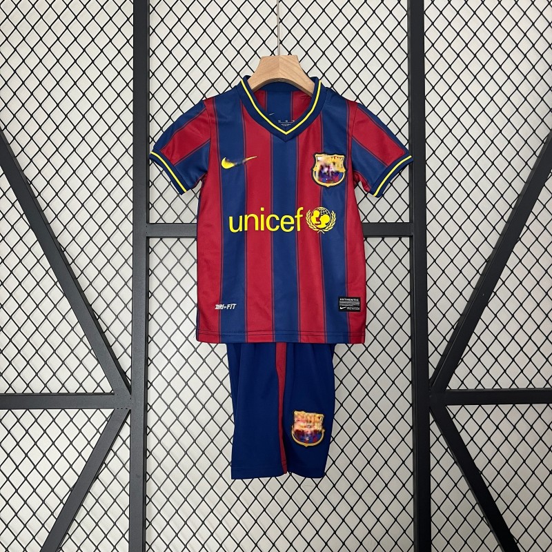 Camiseta Barcelona Local Retro 09/10 NIÑO