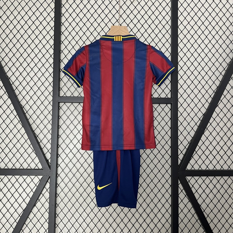 Camiseta Barcelona Local Retro 09/10 NIÑO