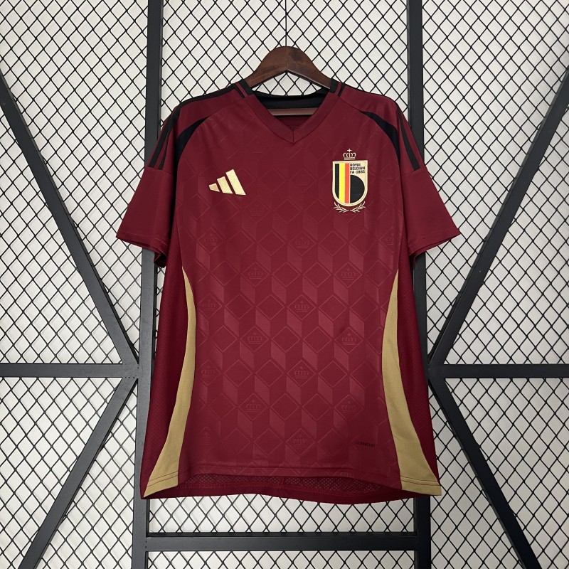 Camiseta Bélgica Local 2024 Eurocopa
