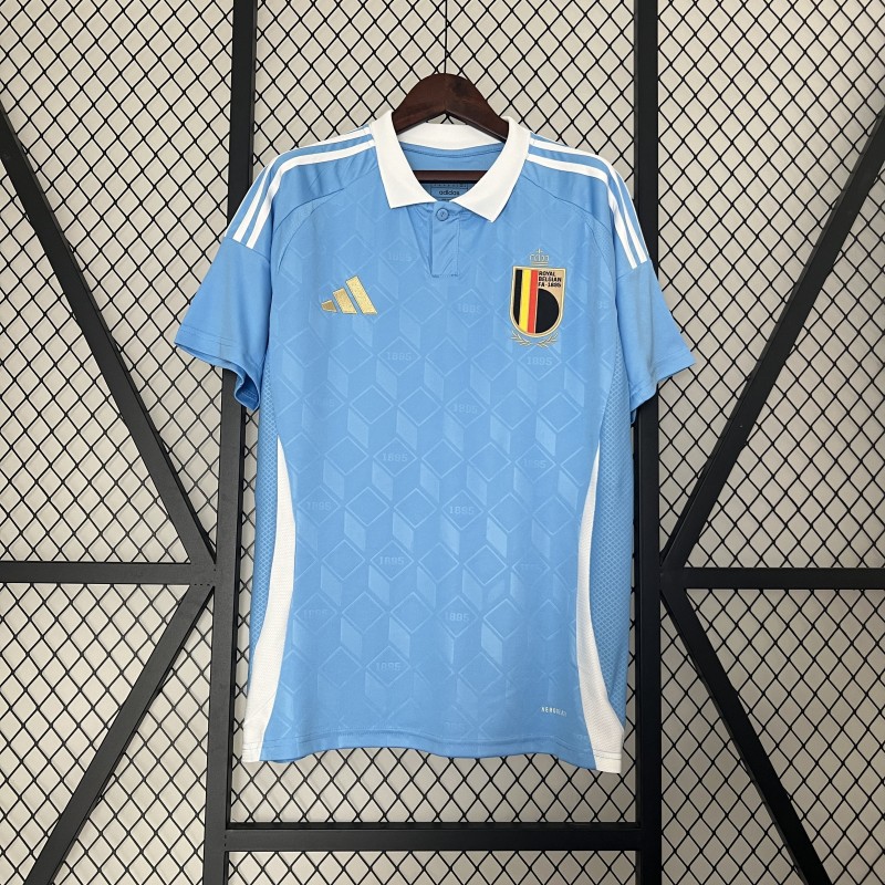 Camiseta Bélgica Visitante 2024 Eurocopa