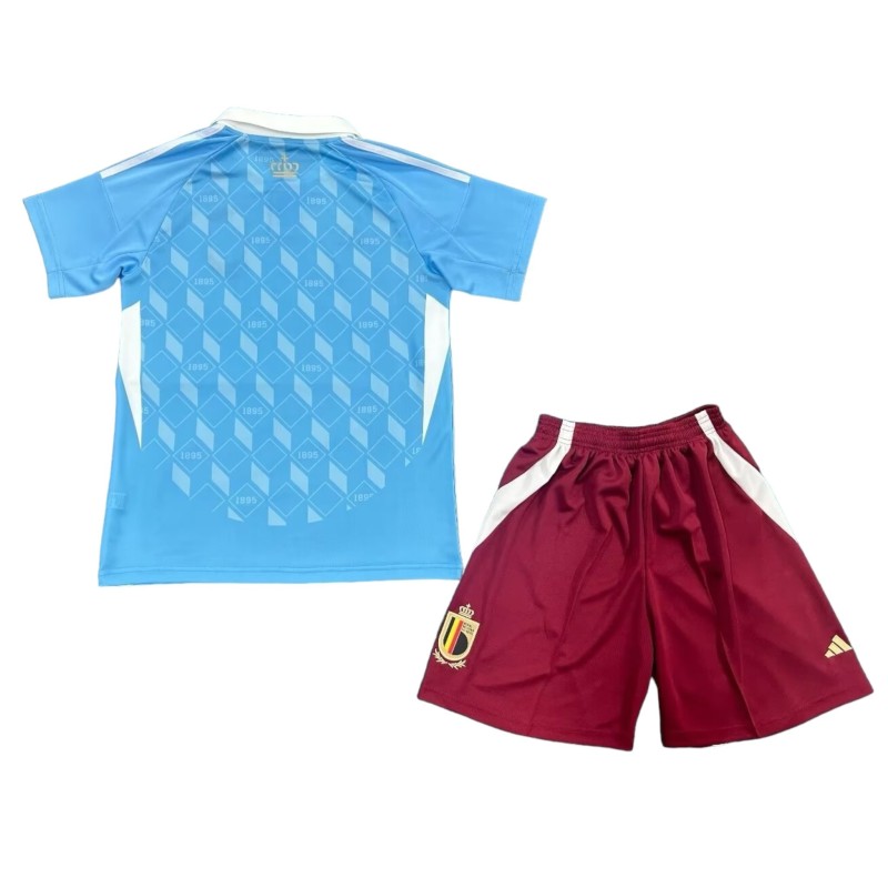 Camiseta Bélgica Visitante Niño 2024