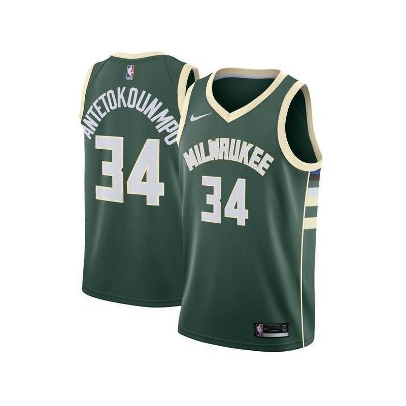 Milwaukee Bucks Antetokoumpo Verde