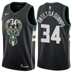 Milwaukee Bucks Antetokoumpo Negro