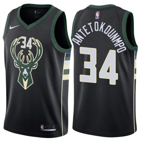Milwaukee Bucks Antetokoumpo Negro