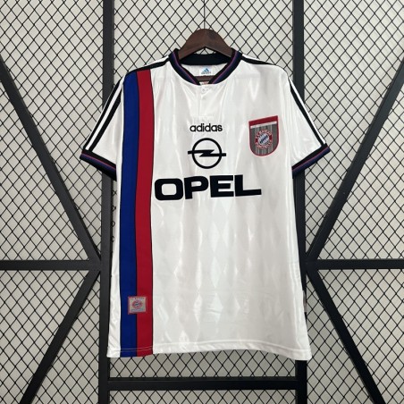 Camiseta Bayer Munich Visitante Retro 96/97