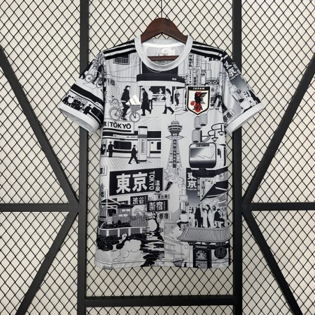 Camiseta Japón Tokio City Edición Gris