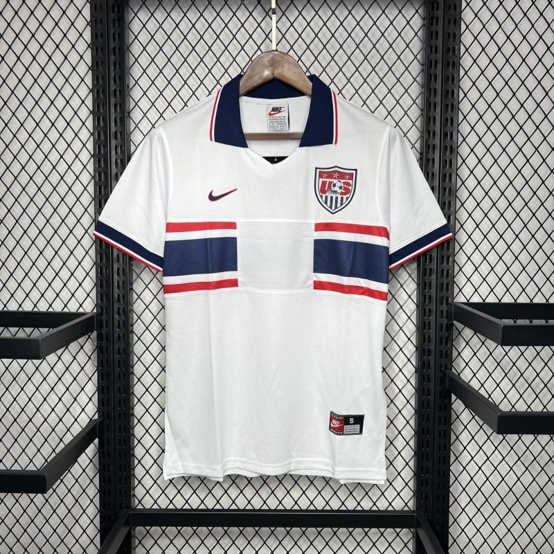 Camiseta Futbol Retro Estados Unidos Local 1995