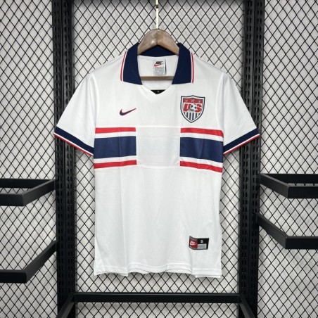 Camiseta Futbol Retro Estados Unidos Local 1995