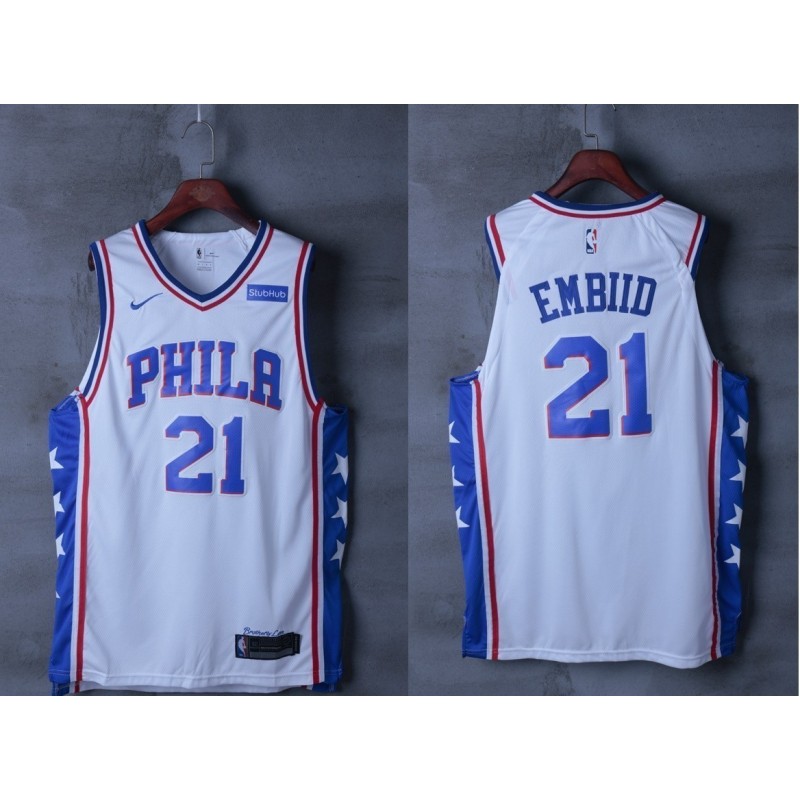 Philadelphia 76ers Embiid Blanco