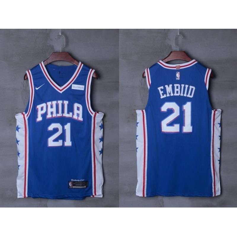 Philadelphia 76ers Embiid Azul