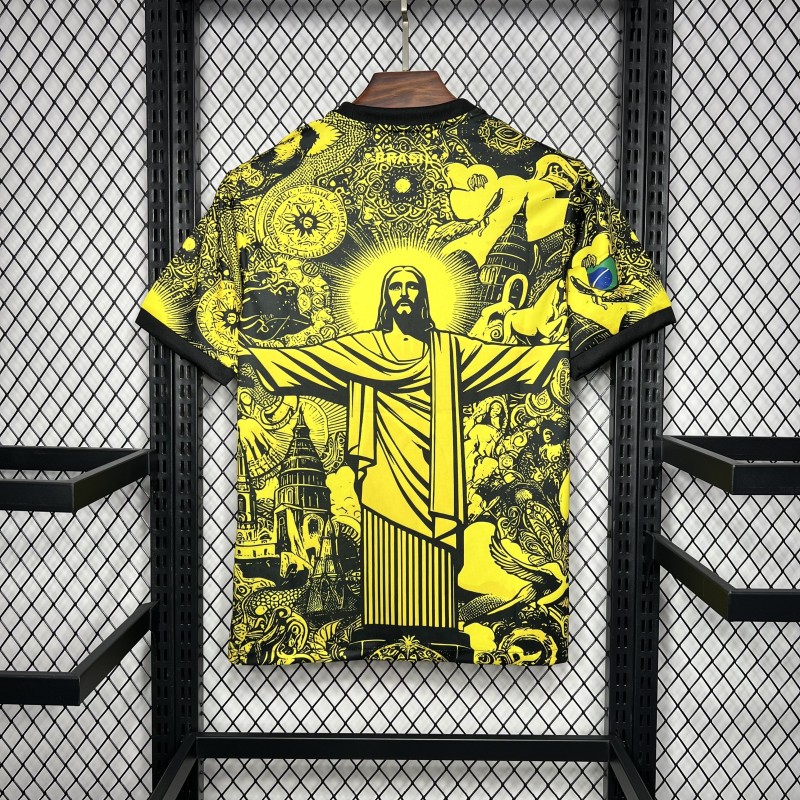 Camiseta de Brasil Edición Especial Cristo Redentor