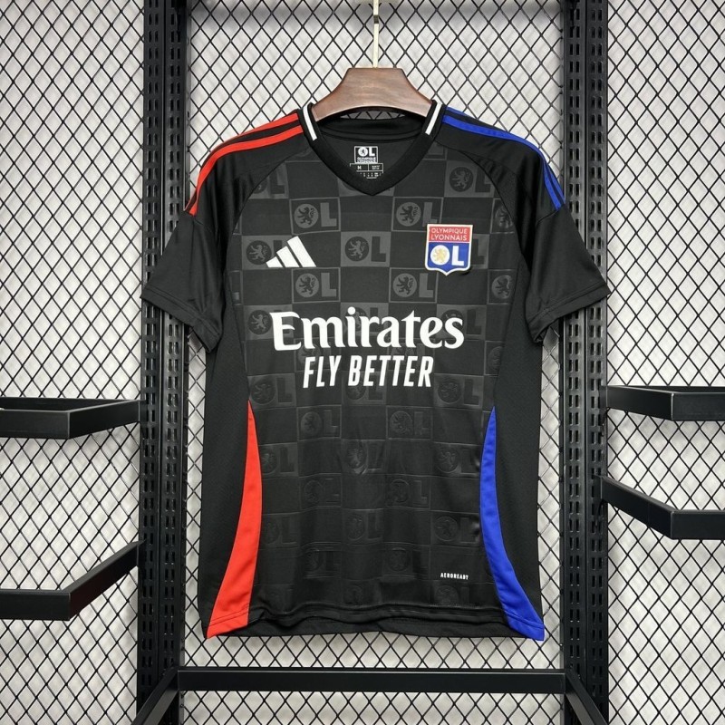 Camiseta Olympique De Lyon  Visitante 24/25