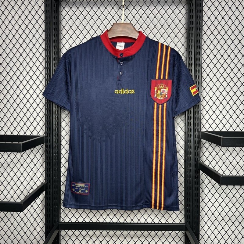 Camiseta España Visitante 1996