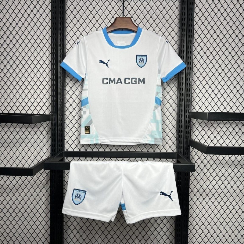 Camiseta Olympique De Marsella Local Niño 24/25