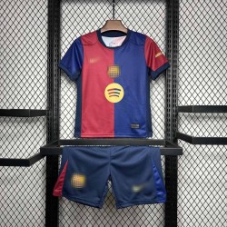 Camiseta FC Barcelona local niño temporada 2024 2025 réplica de alta calidad