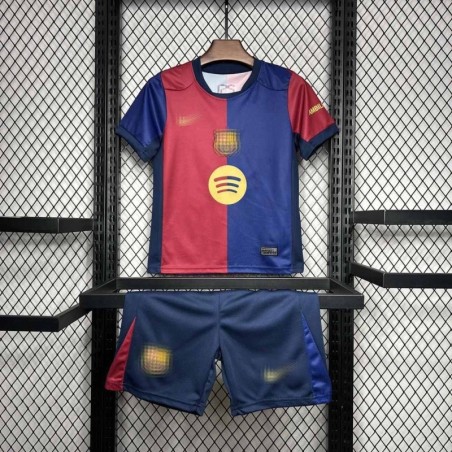 Camiseta FC Barcelona local niño temporada 2024 2025 réplica de alta calidad