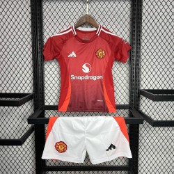 Camiseta Manchester United Local Niños 24/25