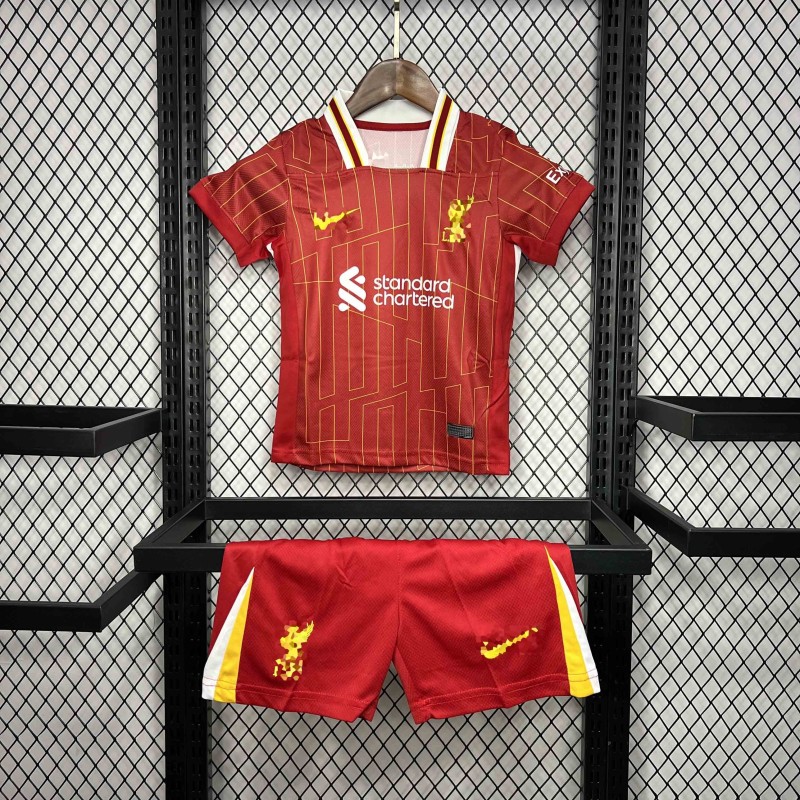 Camisetas Liverpool Local Niños 24/25