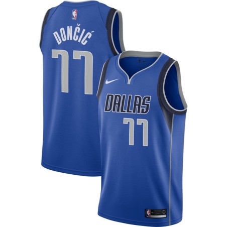 Dallas Maverick Doncic Azul
