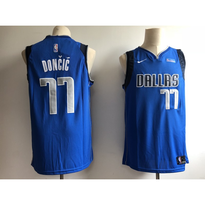 Dallas Maverick Doncic Azul