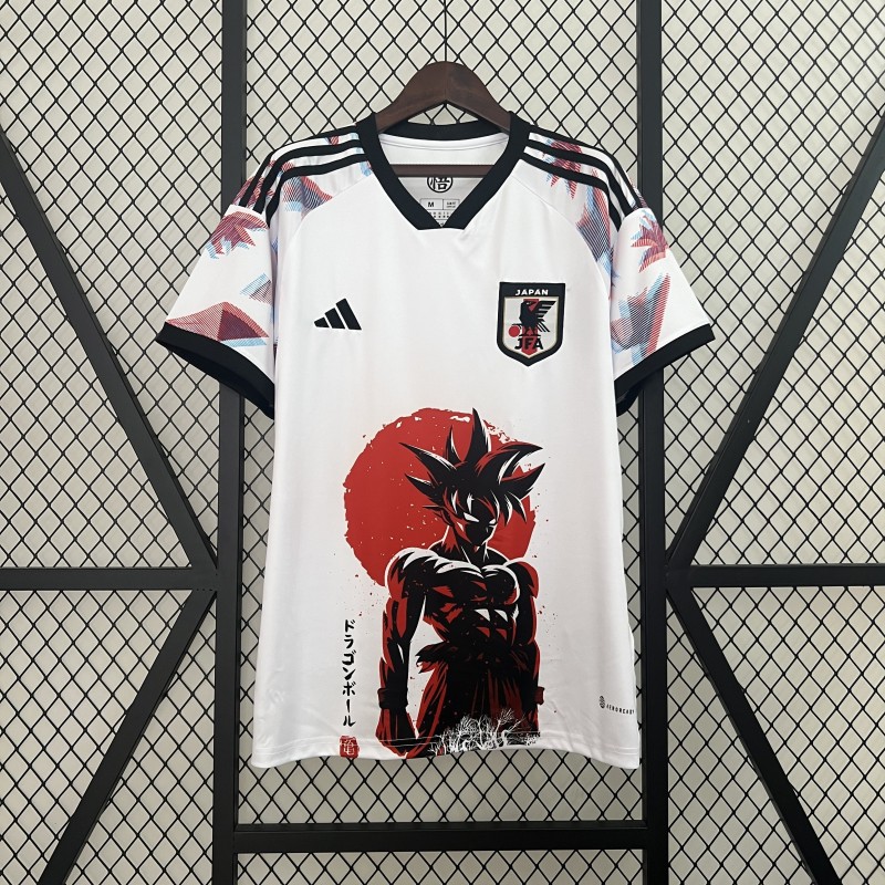 Camiseta Japón Edicion Especial Goku color blanca