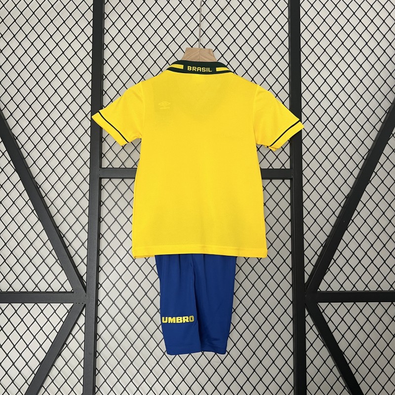 Camiseta Brasil Local Retro Niños 1994