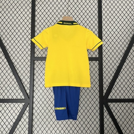 Camiseta Brasil Local Retro Niños 1994