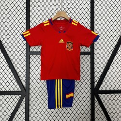 Camiseta España Local Retro Niños 2010