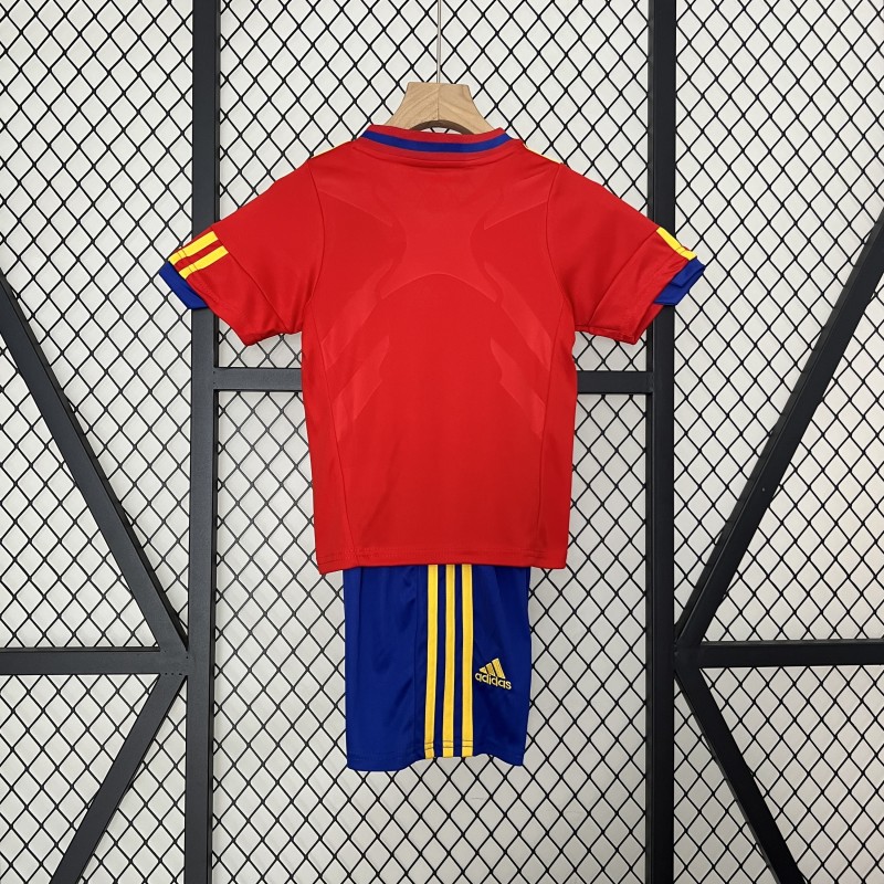 Camiseta España Local Retro Niños 2010