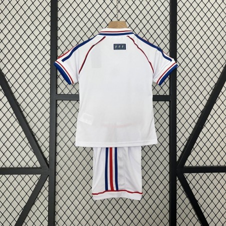 Jersey France Kids Retro Away 1998