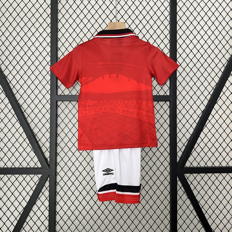 Camiseta Manchester United Local Retro Niños 94/95