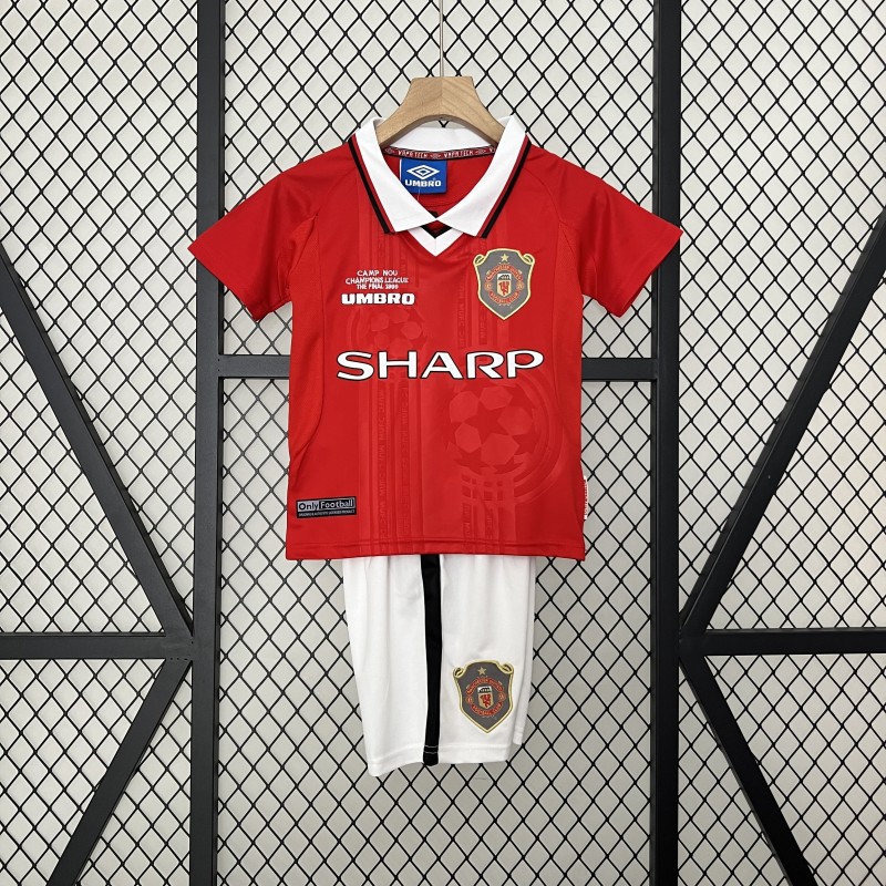 Jersey Manchester United Kids Retro Home 99/00