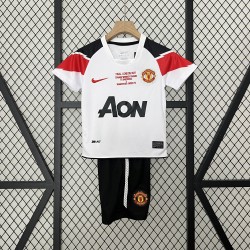 Camiseta Manchester United Visitante Retro Niños Final UCL 10/11