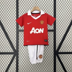 Camiseta Manchester United Local Retro Niños 10/11