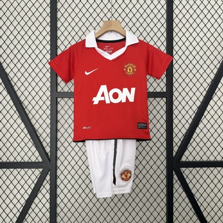 Camiseta Manchester United Local Retro Niños 10/11