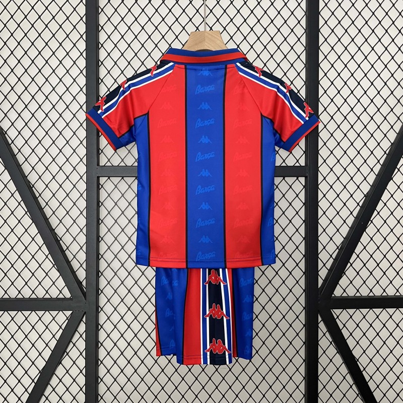 Camiseta Barcelona Local Retro Niños 96/97
