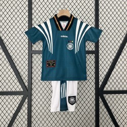 Camiseta Alemania Visitante Retro Niños 1996