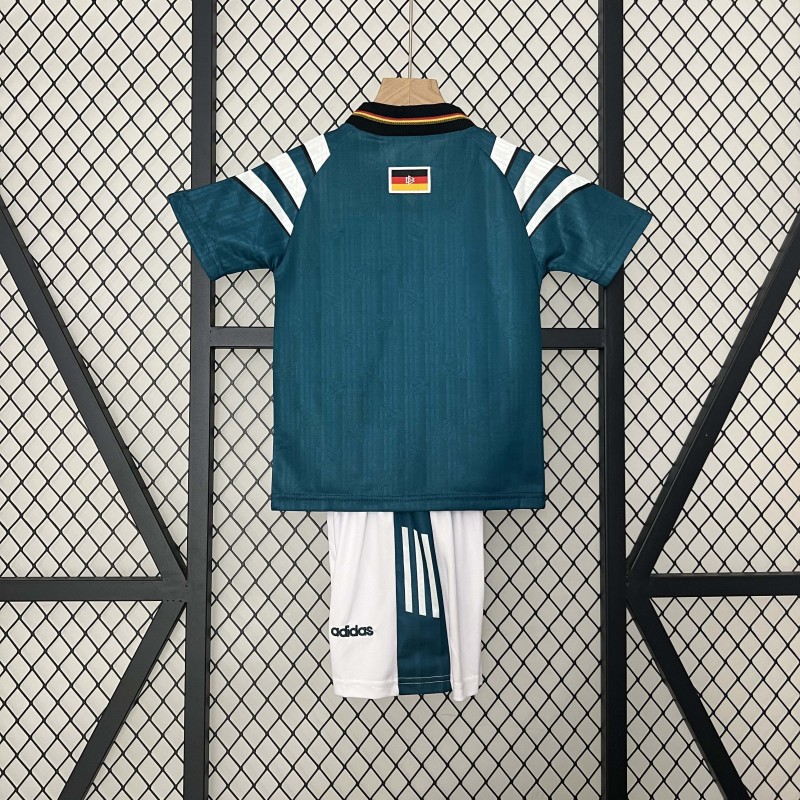 Camiseta Alemania Visitante Retro Niños 1996